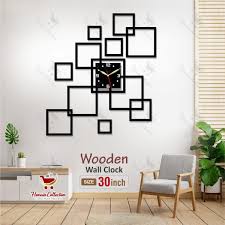 Name Dm01 Wooden Diy Clock