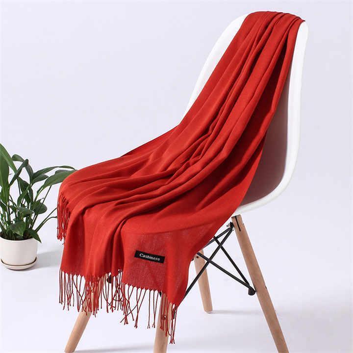 1 PC cashmere plain stole