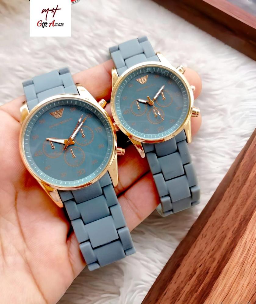 Men's classic Analoge watch pair