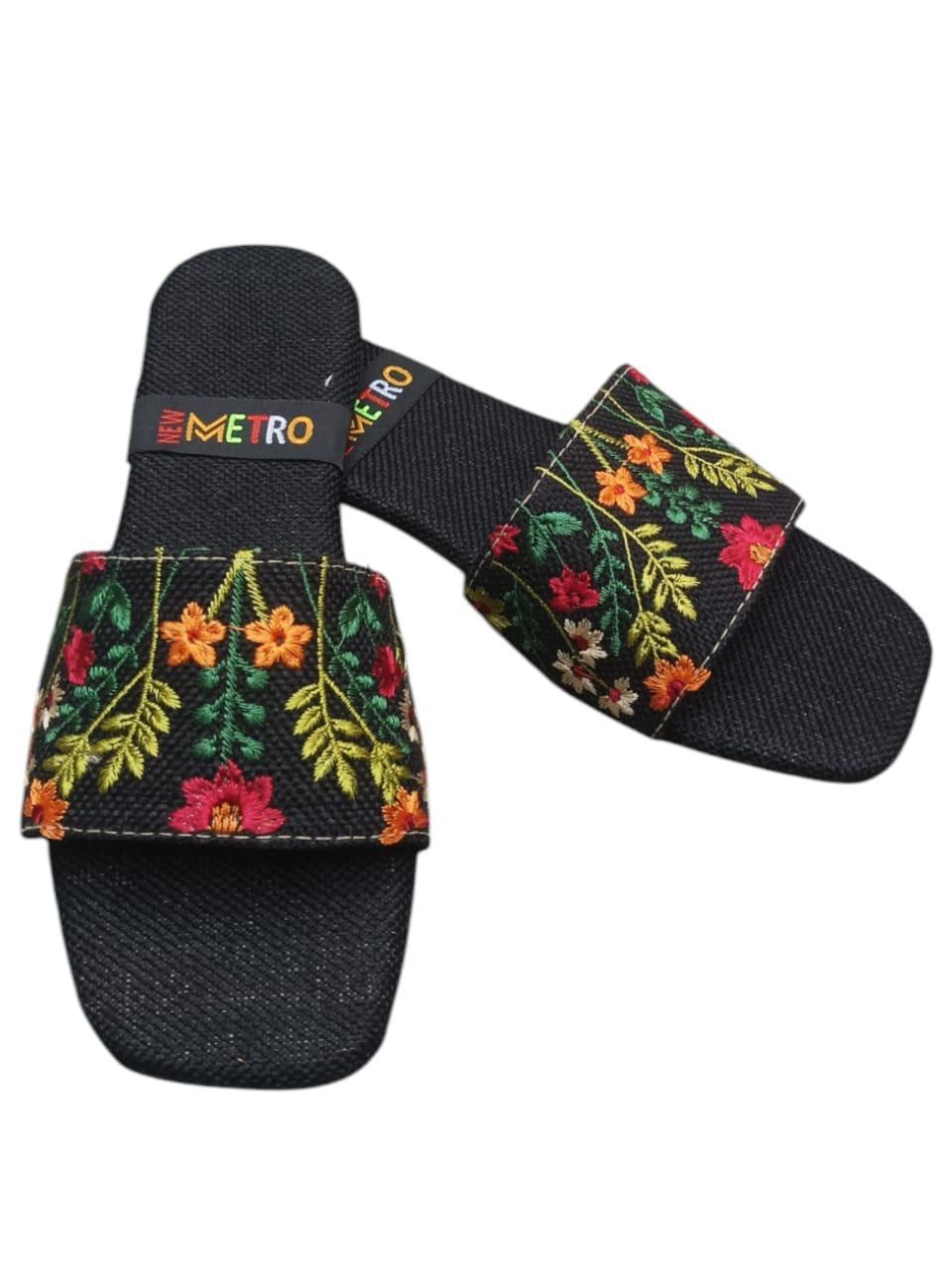 Women's jute formal flats