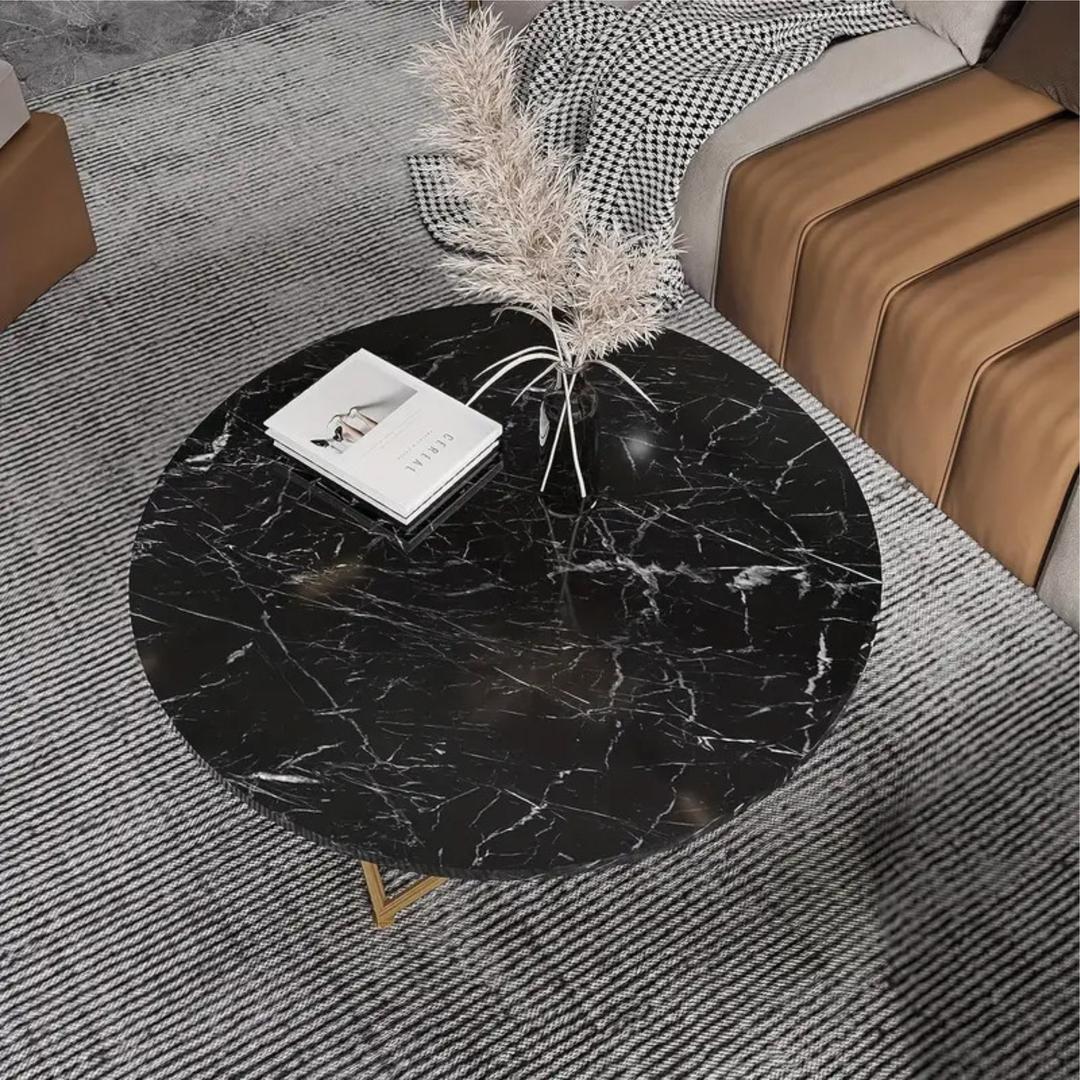 Modern abstract marble sheet 2 pcs