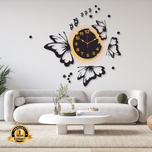 Butterflies design laminated wall art