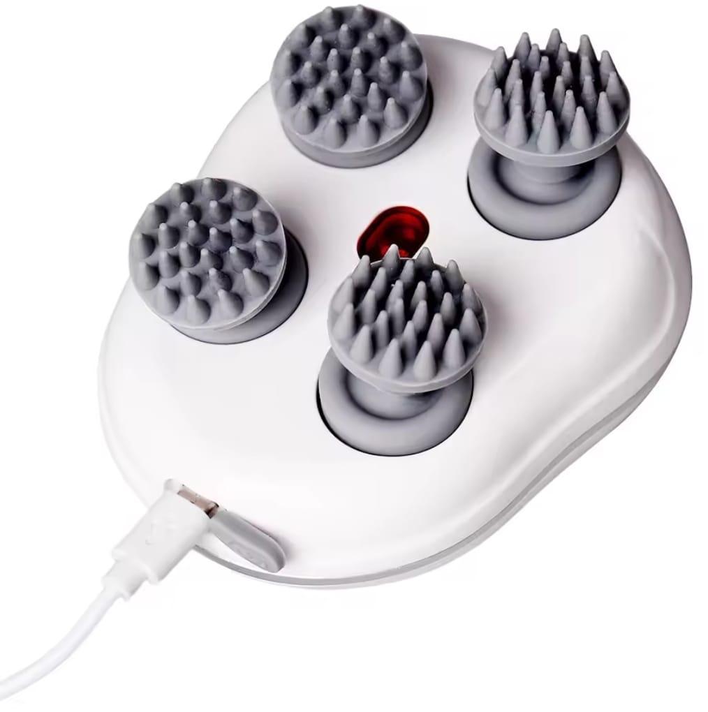 White Silicone Body Massager