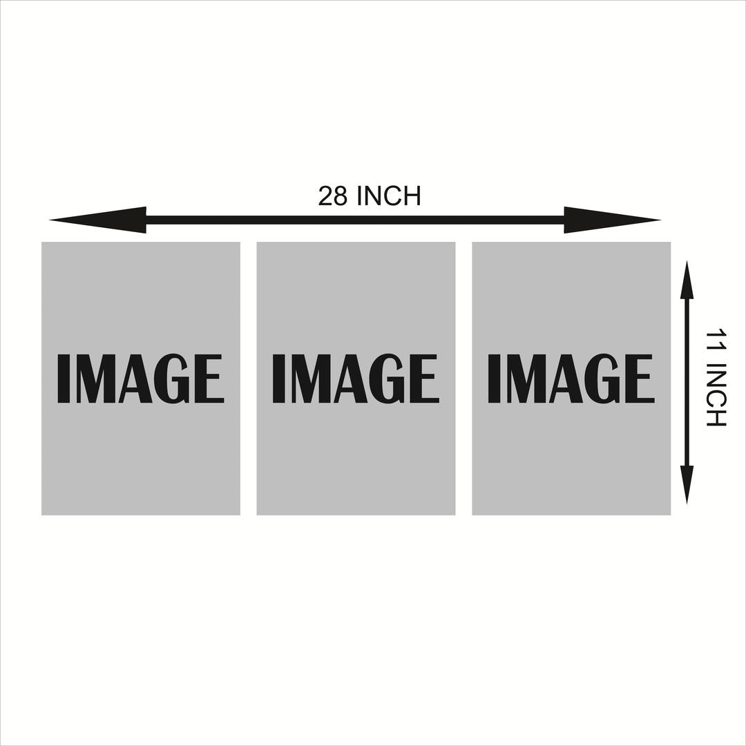 Modern design quartz wall frame set of 3 pcs