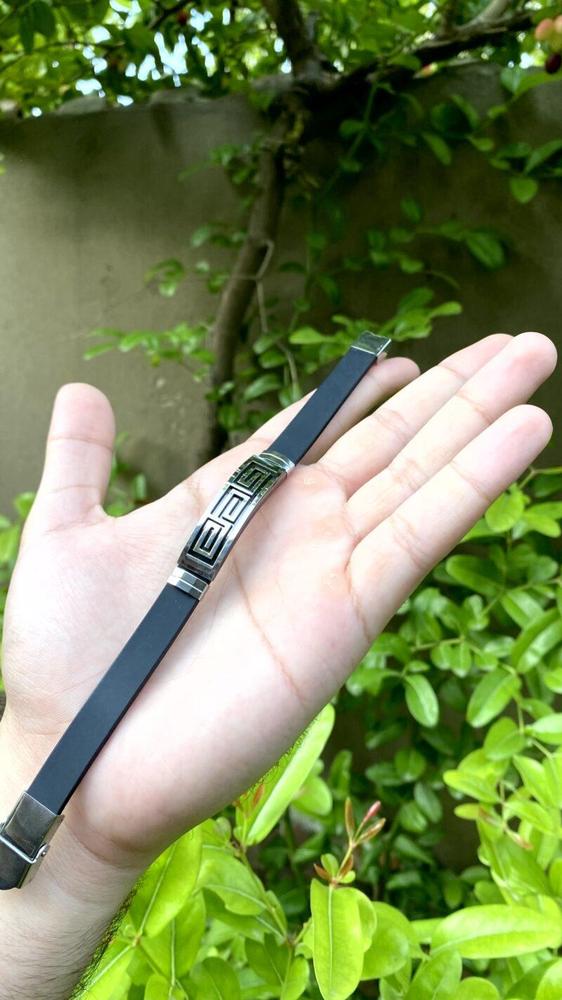 Zigzag design unisex bracelet