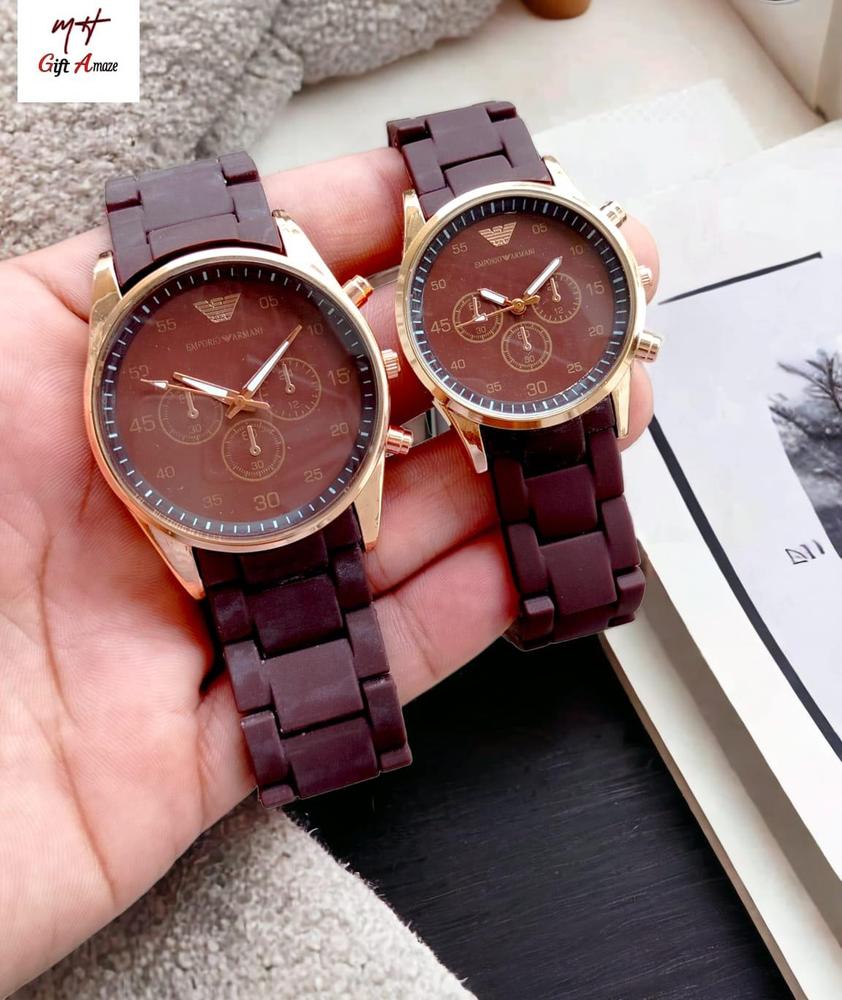 Men's classic Analoge watch pair