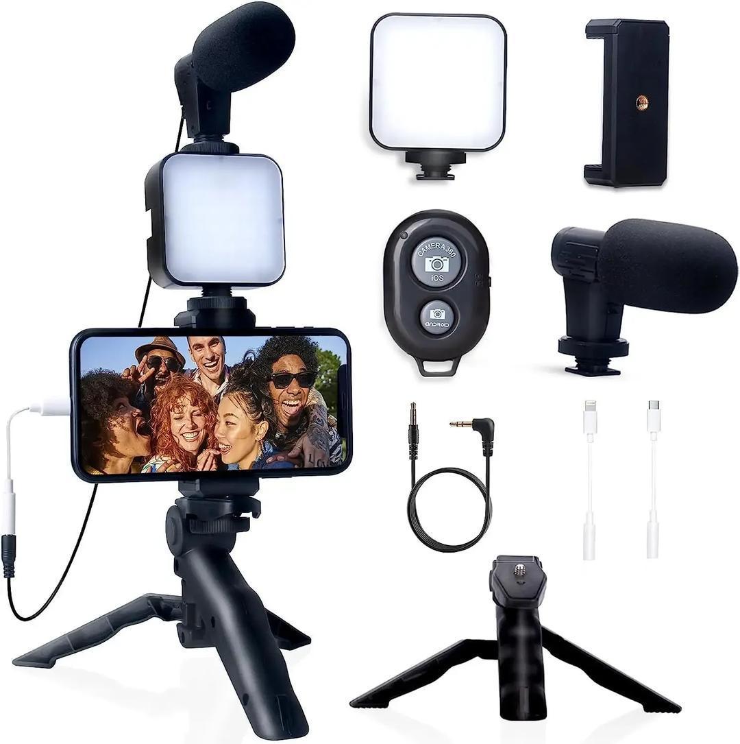 Portable vlogging kit