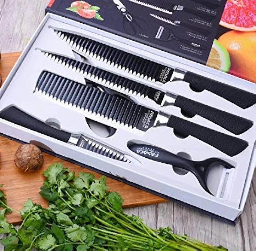 6 pcs knife set