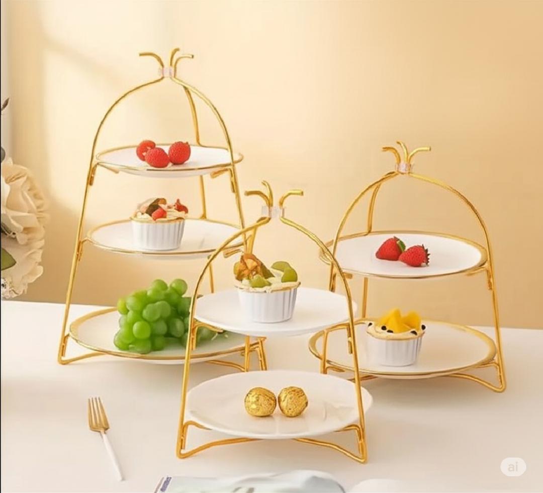 Golden melamine organizer