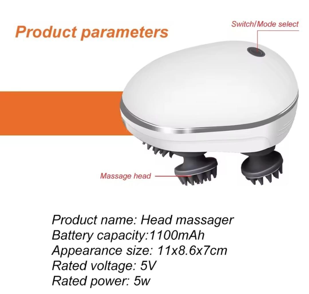 White Silicone Body Massager