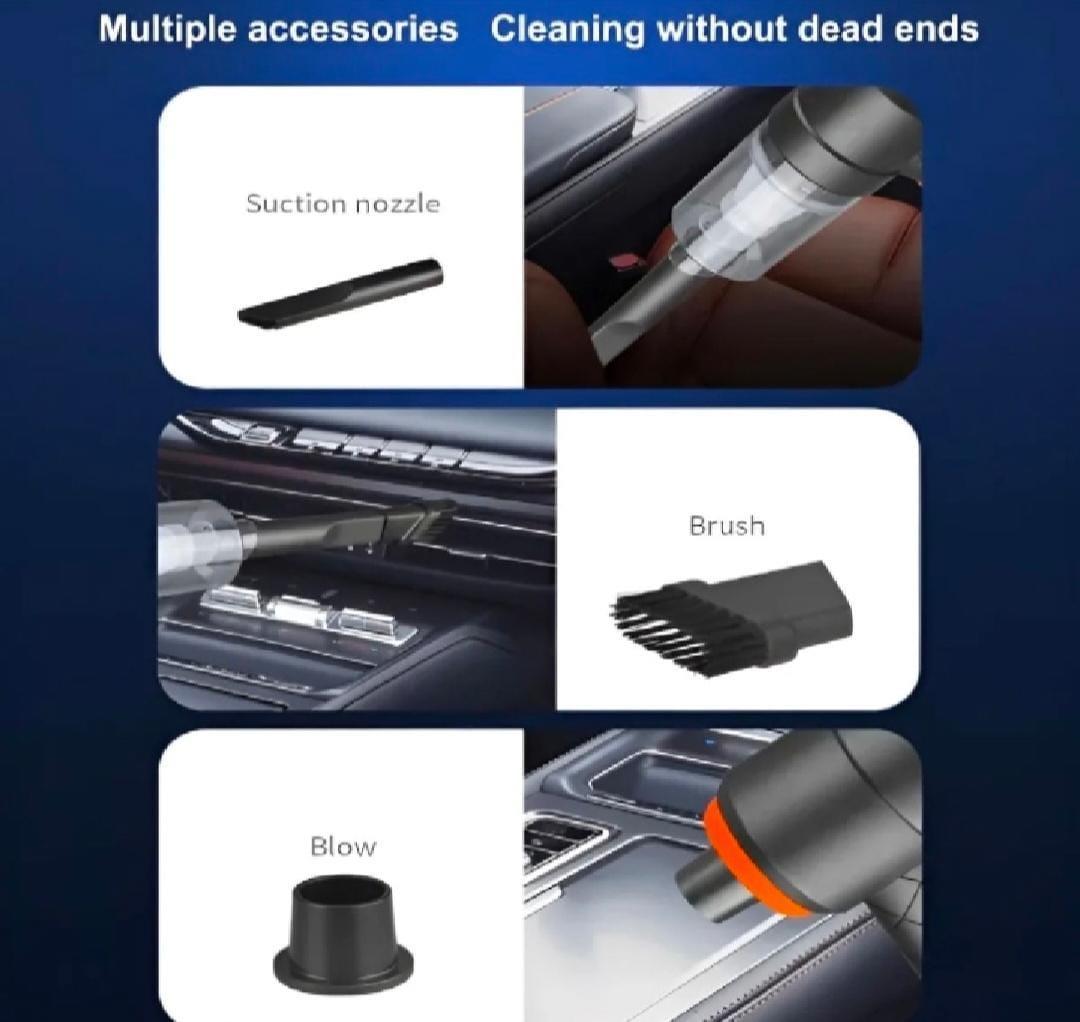 Portable car vacuum