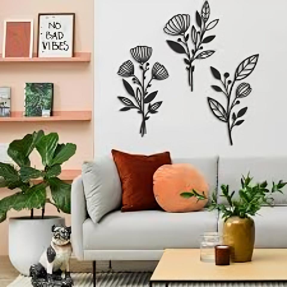 Beautiful flower abstract art