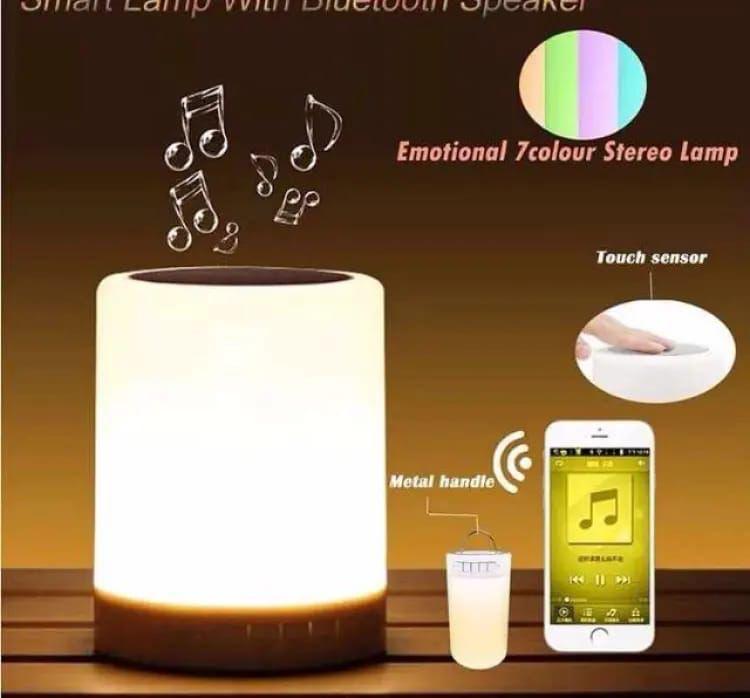 Touch lamp wireless speaker