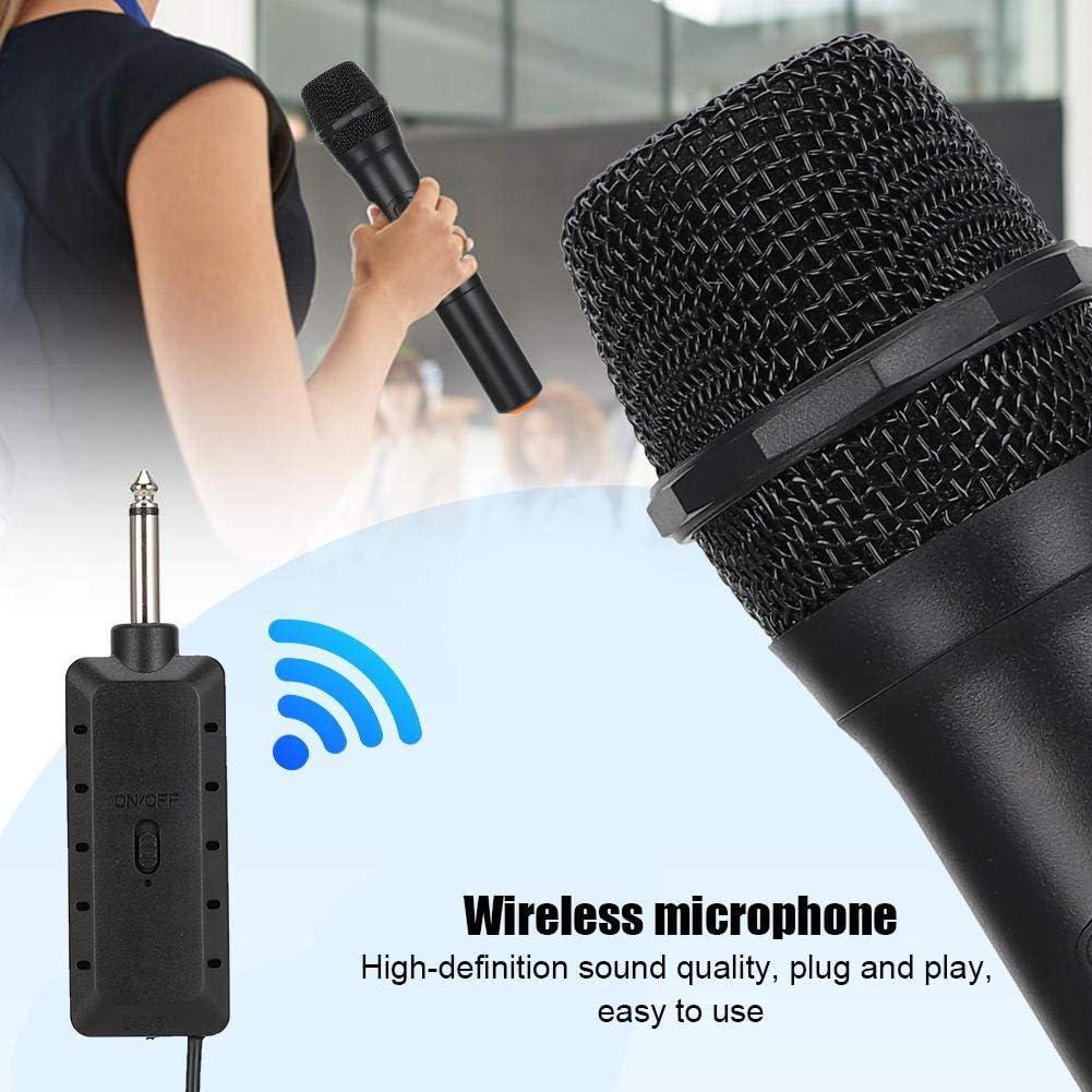 LT-105 UHF cordless dynamic mic system with dual wireless mic and rechargeable receiver