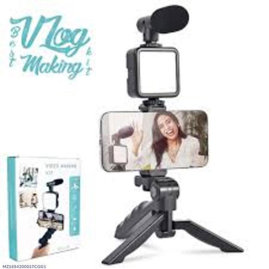 Portable vlogging kit