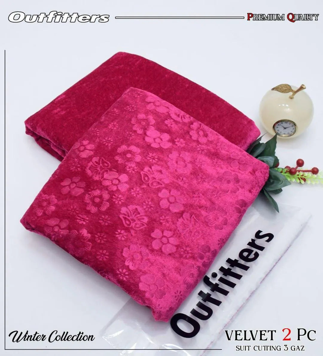 2 PCs women's unstitched sequins suit