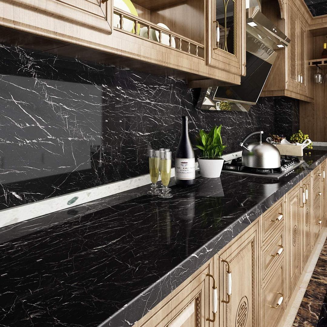 Modern abstract marble sheet 2 pcs