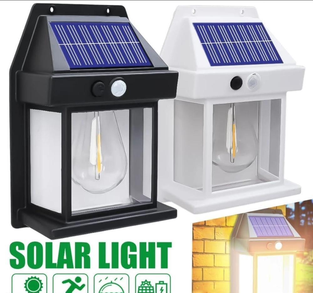 Motion sensor solar sensor lamp