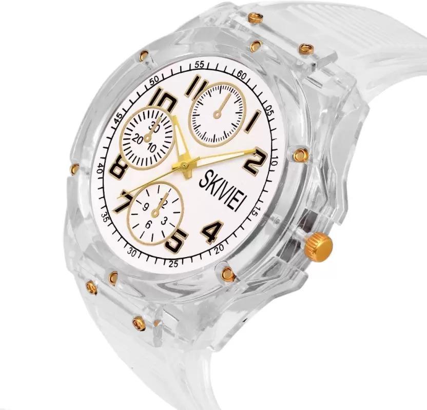Transparent Analoge watch for men