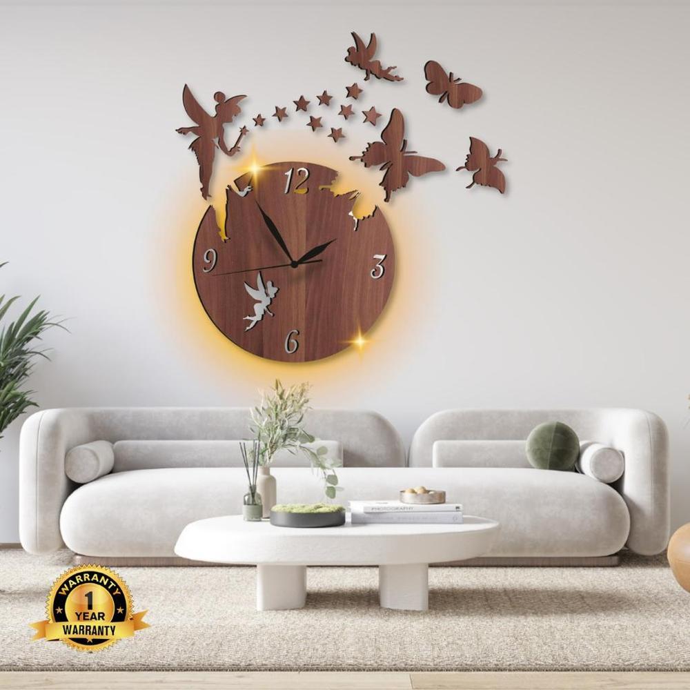 Fairy design laminated wall art