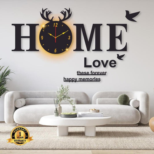 Home Design laminated wall art with backlight
