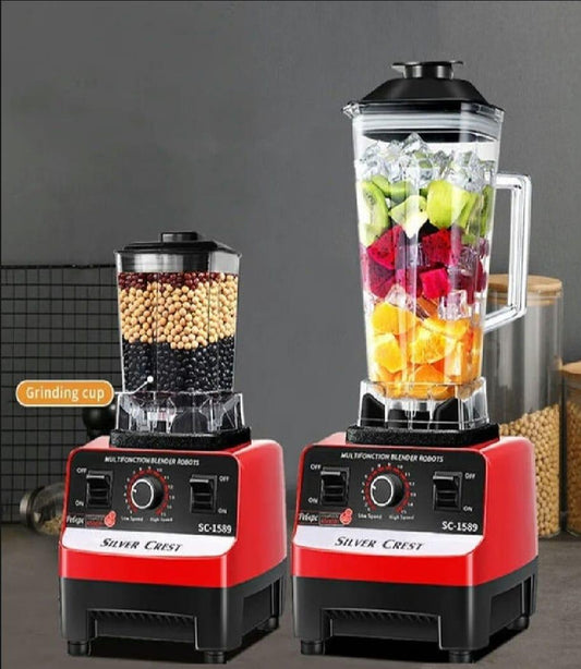 Multifunctional electric juicer blender - 2pcs portable and rechargeable