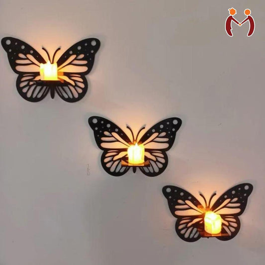 Butterflies design wall shelves