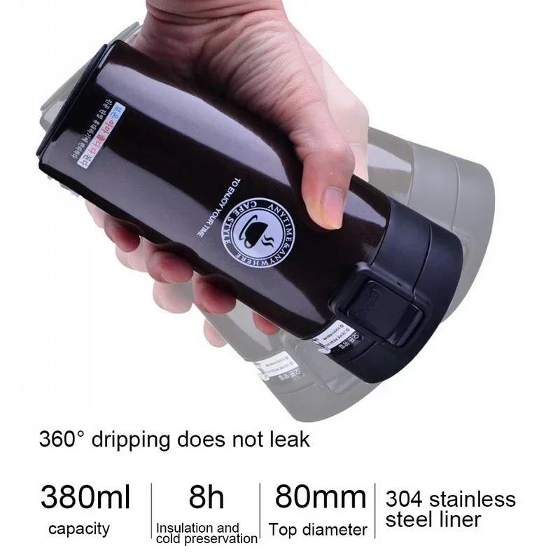 Insulated travel coffee mug