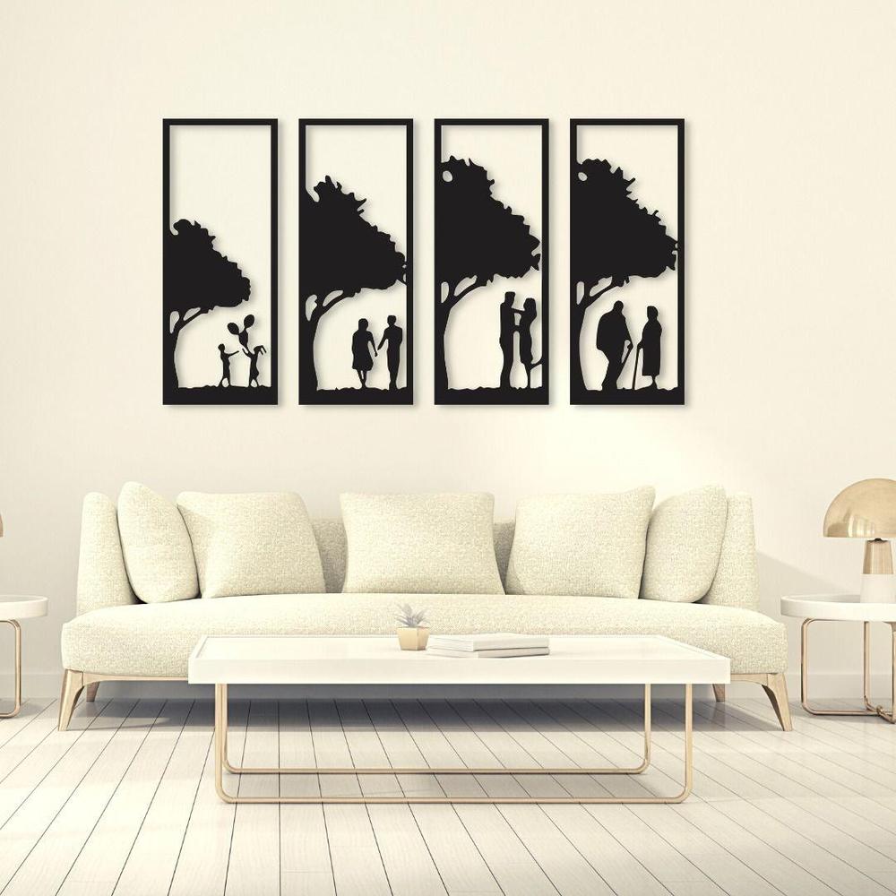 MDF tree design wall art