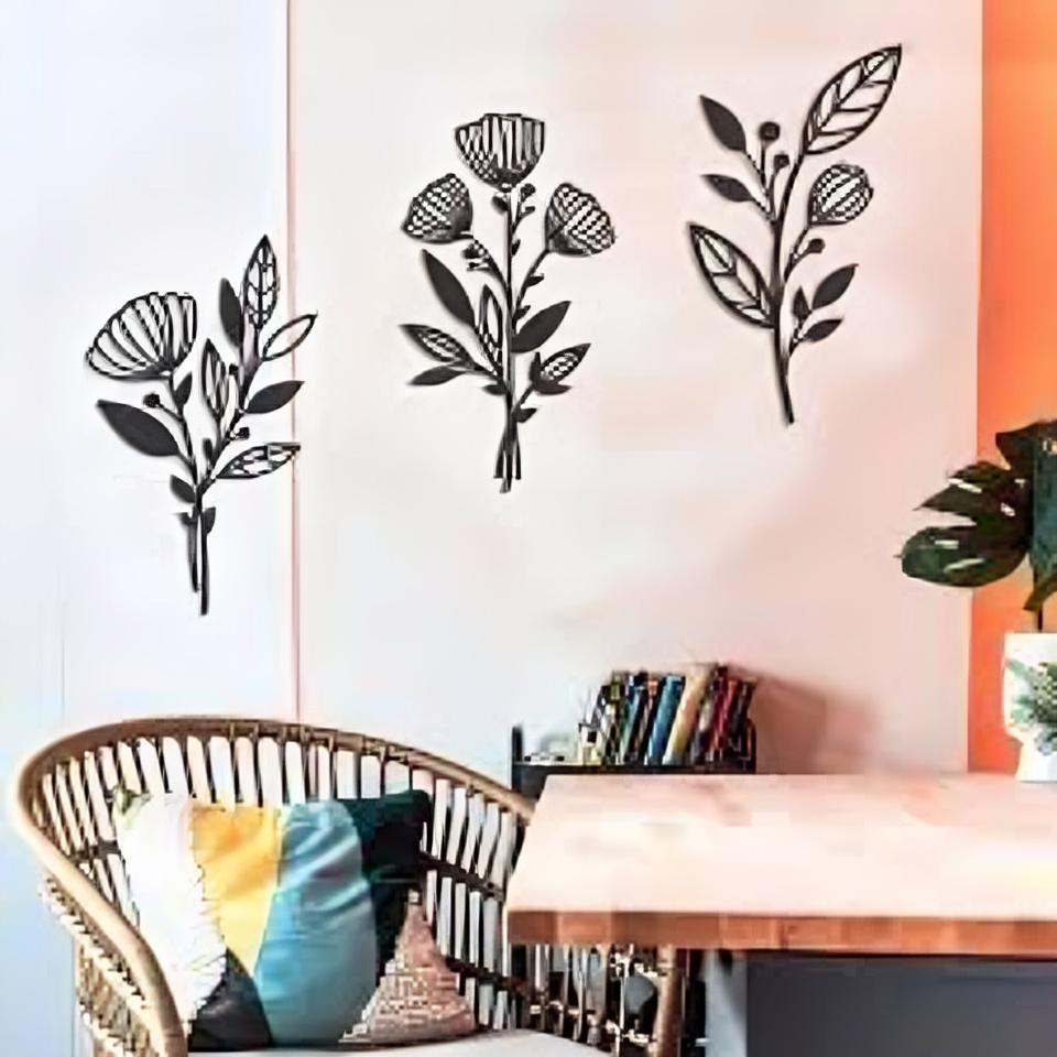 Beautiful flower abstract art