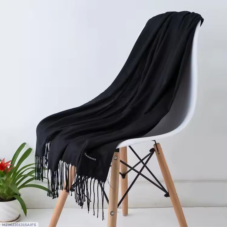 1 PC cashmere plain stole