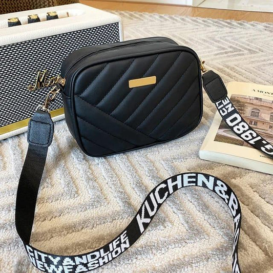 Stylist girl's multicolor crossbody bag