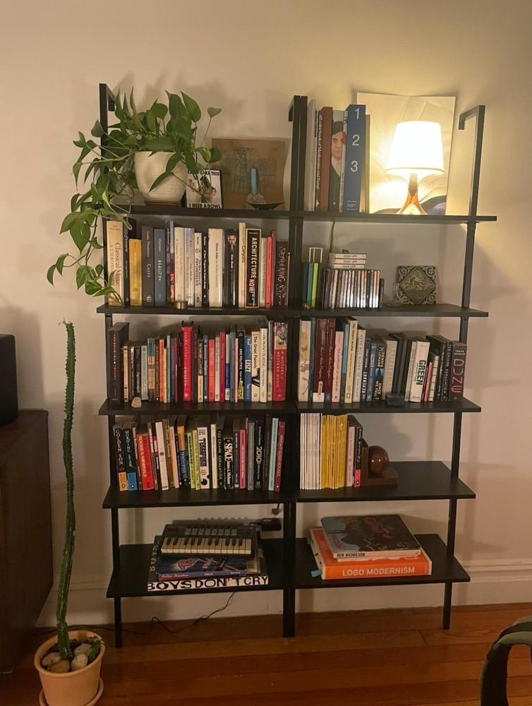 5 layer book shelves rack