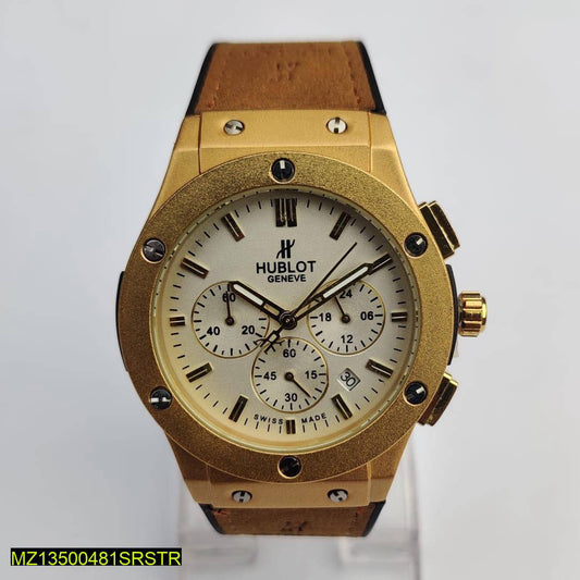 Men's chronograph wrist watch