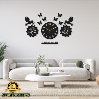 DIY Wall Clock Decoration