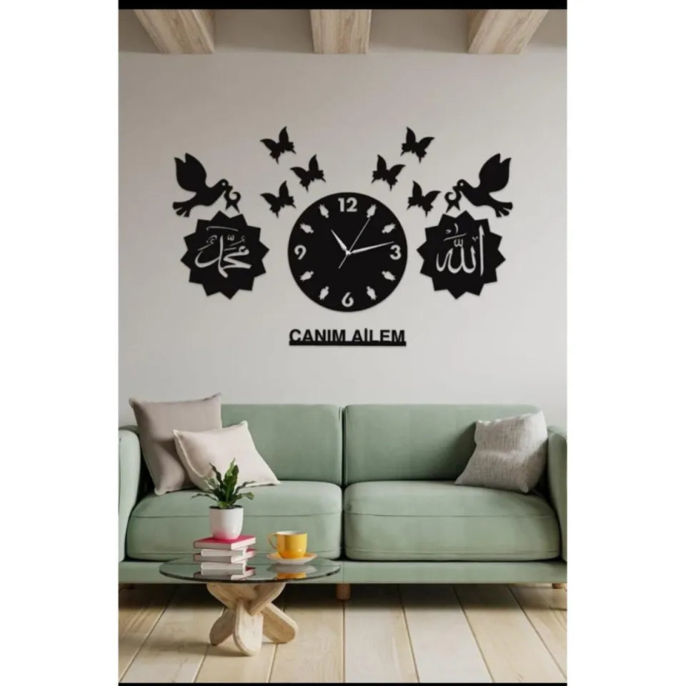 DIY Wall Clock Decoration