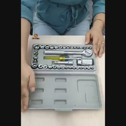 1 pcs stainless steel tool box set