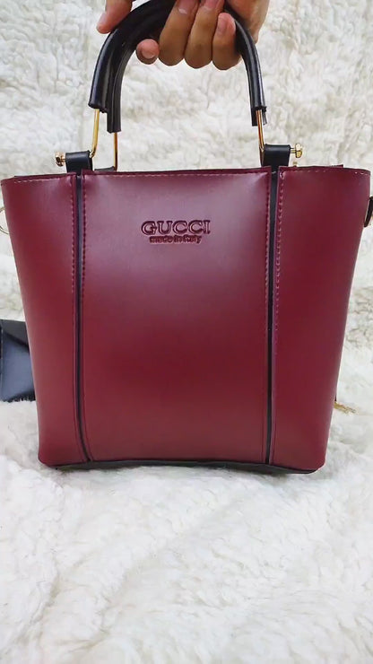 Women's rexene plain hand bag set of 5