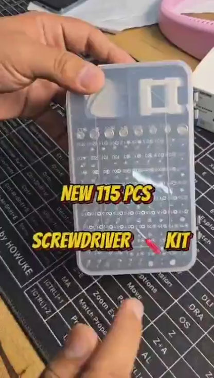 155 in 1 precision magnetic screwdriver set