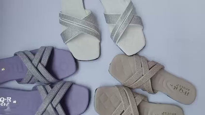 women's synthetic leather casual flats