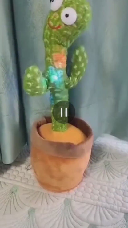 Plush dancing cactus