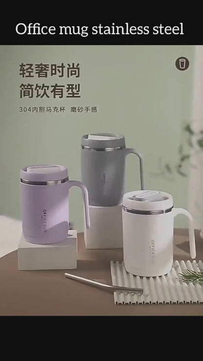 Isolated travel mug