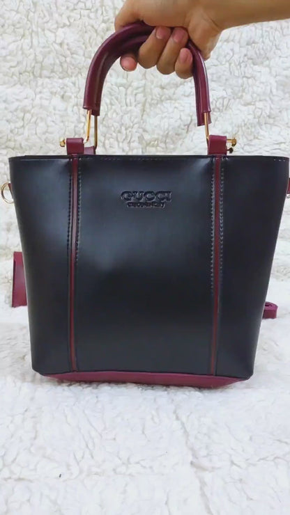 Women's rexene plain hand bag set of 5