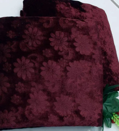 2 PCs women's unstitched sequins suit