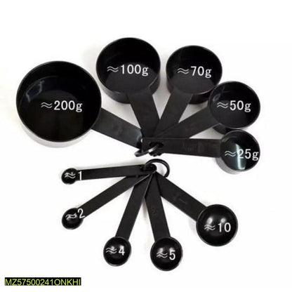 Measuring cups and spoons pack of 10