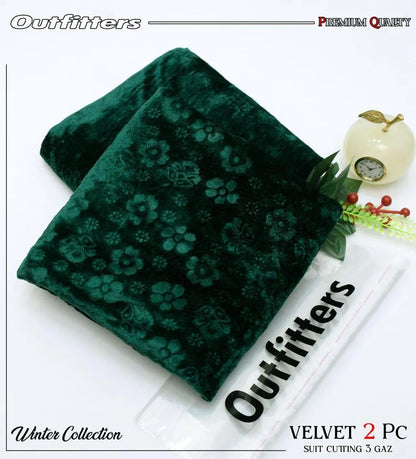 2 PCs women's unstitched sequins suit