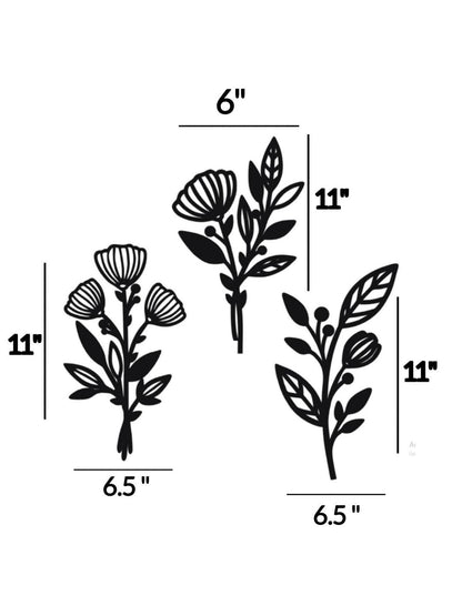 Beautiful flower abstract art