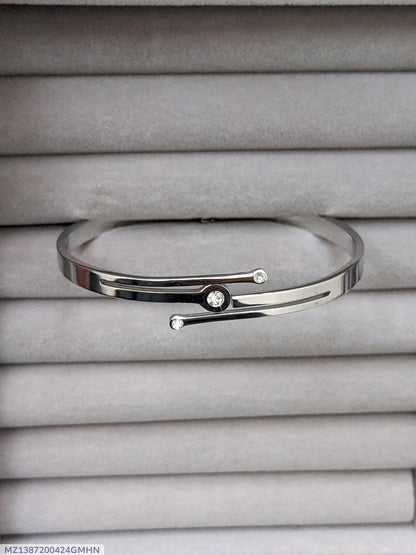 1 PCs silver plated rhinestone Kara bracelet