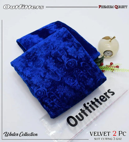 2 PCs women's unstitched sequins suit