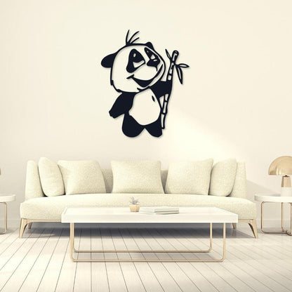 Innocent panda wall art decor